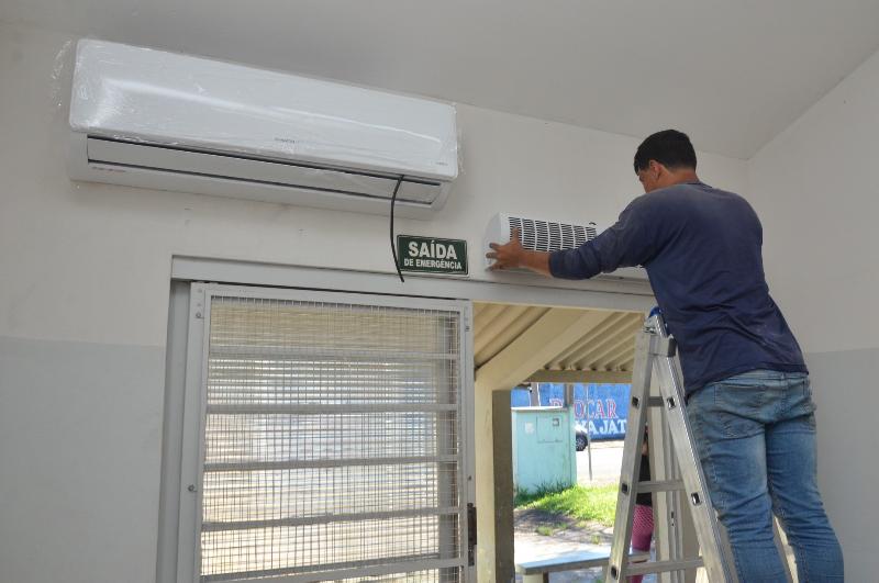 Prefeitura de Franca instala 205 aparelhos de ar-condicionado nas Unidades de Saúde